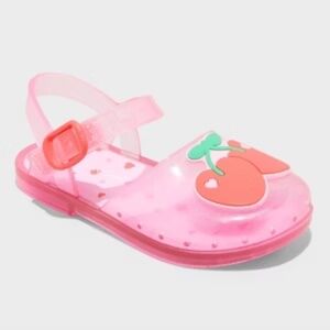 Cat & Jack Pink Cherry Kids Sandals